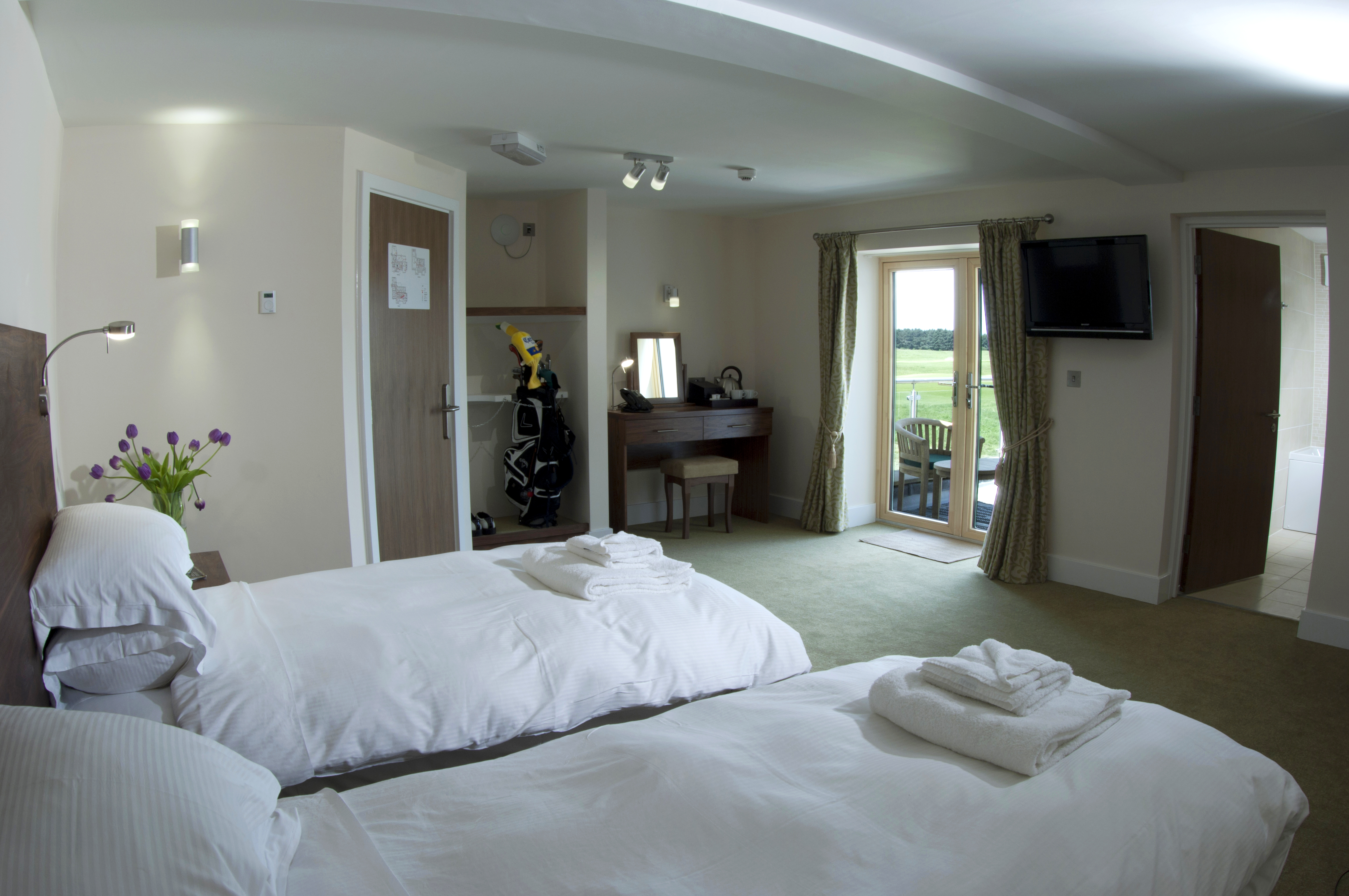 The Lodge at Prince's, Prince's Golf Club, Sandwich, accommodation, 