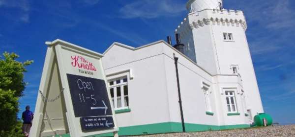 Image of South Foreland Lighthouse where Mrs Knott's Tea Room is located