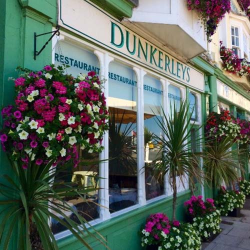 Dunkerley's Restaurant & Hotel, Seafront, sea view, Deal, Place to eat, Kent, restaurant exterior, 